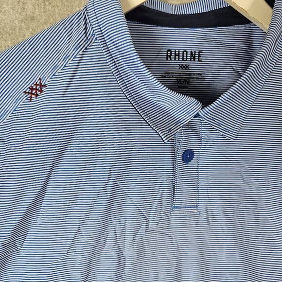 RHONE Light Blue Polo Shirt - Picture 4 of 9